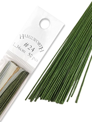 Florist Wire and Sugarcraft Wire - Green 24 Gauge