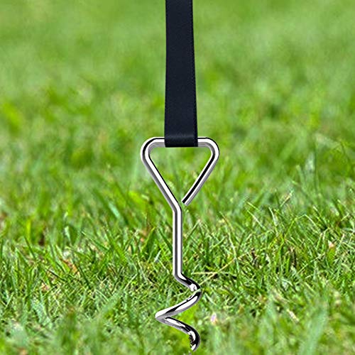 Eurmax USA Trampoline Stakes Heavy Duty Trampoline Parts Corkscrew