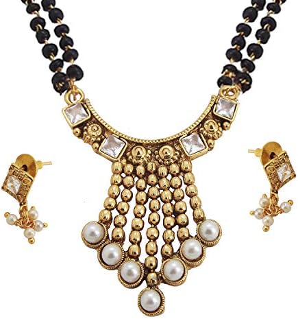Biyu Swarna Collection Gold Plated Mangalsutra for Women(Mangalsutra_BU)