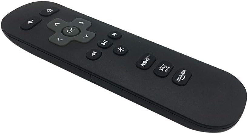 FOXRMT Replacement NOW TV Remote for All NOW TV BOX 1/2/3/4(Hd, Lt, Xd, Xs) 3 Channel Shortcut Buttons (black) - Image 3