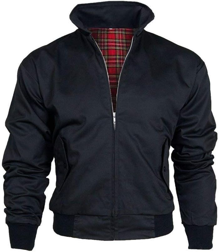 Kentex Online Men's Harrington UK Sizes Retro Smart Classic Jacket