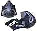 Sky Tree Fitness Hypoxic Mask - High Altitude Resistance Mask - Includes Free Carrying Case (Black, Small)