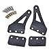 Omotor Upper Windshield Mounting Brackets(52inch Curved LED Light Bar) for 2007-2013 4wd/2wd Chevrolet Silverado 1500/2500hd/ 3500hd Pickup; 4wd/2wd 2007-2013 GMC Sierra 1500/2500hd/3500hd Pickup