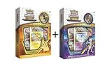 Pokemon TCG: Shining Legends Mewtwo & Pikachu Pin Collectible Card Boxes