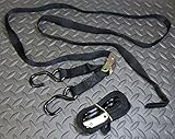 vitos performance 2 x Vito's Tie Down Straps-BLACK