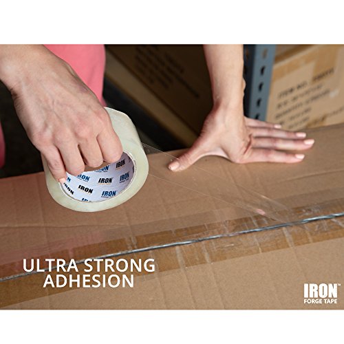 36 Clear Packing Tape Rolls - 1.88 Inch x 60 Yards, 2.7mil Thick, Heavy Duty Packaging Tape Refill Rolls
