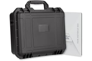 Cesicia Starlink Mini Hard Case, Waterproof, Fits Starlink Mini, Black