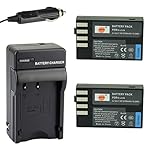 DSTE® Replacement for 2X D-Li109 Battery + DC112