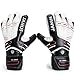 Valorsports Professional Fingesave Adult Kid Hand Palm Natural Latex Goalkeeper Gloves JA383 (Black, 7)