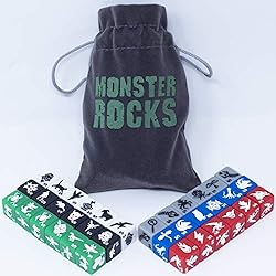 Monster Rocks: 36 Token dice . 6X of Each