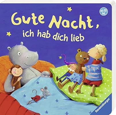 Gute Nacht Ich Hab Dich Lieb Amazonde Regina Schwarz