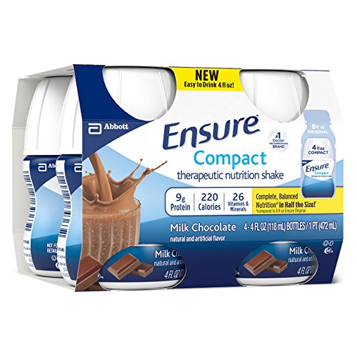 Ensure Compact Nutrition Shake, Chocolate, 4 ounces, 24 count 11street Malaysia Nutrition