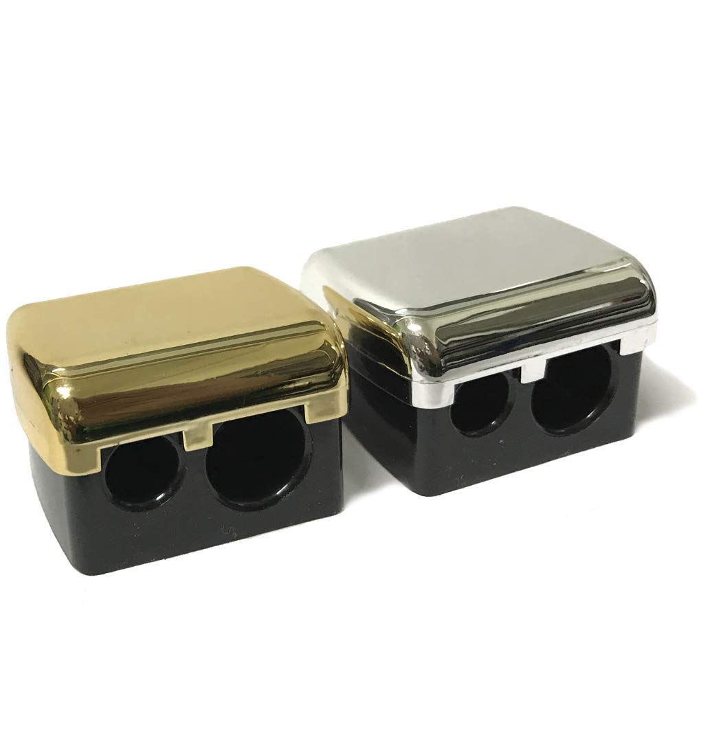 Moi Moises Field Pencil Sharpener with Silver/Gold Special Makeup Pencils 30 g