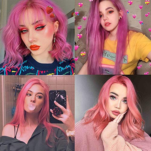 TEMPORARY HAIR WAX COLOR PINK WASHABLE COLORED HAIR DYE WAX HAIRSTYLE CREAM INSTANT COLORED HAIR MUD FOR WOMEN MEN