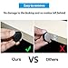 Cable Clips, ONME Cable Holder Multipurpose Cord Management for Home Non-Toxic Rubber Material Self-Adhesive Desk Cord Clips Durable Cord Organizer Black Cord Holder for Office (3 Colors 6pcs)