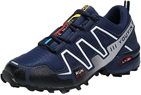 Sunyastor Men Hiking Sneakers,Winter Running Shoes Hiking Shoes Sneakers Athletic Outdoor Sports Walking Shoes