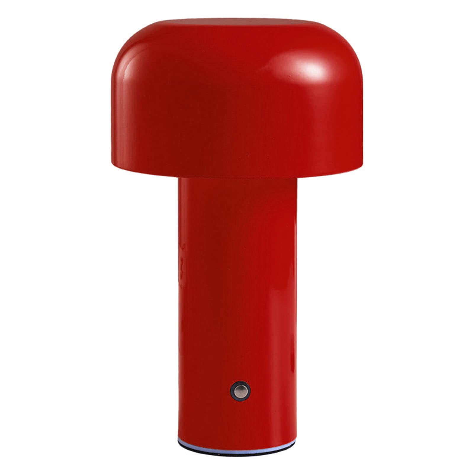 Mushroom Lamp, Bedside Table Lamp, Mushroom Night Light with 3 Colors LED Light, Cute Small Nightstand Desk Lamp for Living Room/Bar/Bedroom/Bedside/Study (Red)