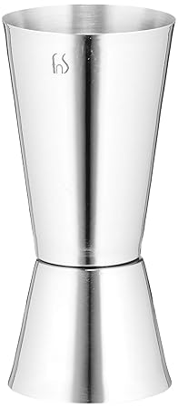 FnS Stainless Steel Duo Peg Measurer, 1-Piece, Silver