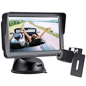 1080P Digitale Bedrade Achteruitkijkcamera-kit, Het Besturen Van Hoge Snelheid Observatie Systeem 5 Inch Monitor, Met…