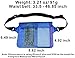 Freegrace Premium Waterproof Waist Pouches Set - Best Way to Keep Your Phone and Valuables Dry and Safe - Perfect for Boating Swimming Snorkeling Kayaking Beach Pool Water Parks (Gray + Blue)