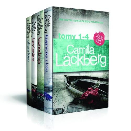 Ksiezniczka z lodu / Kaznodzieja / Kamieniarz / Ofiara losu. Pakiet Camilli Lackberg. Tomy 1-4