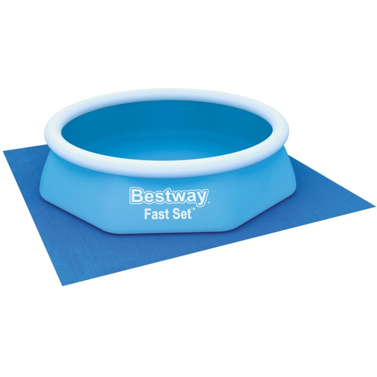 Bestway Ground Cloth Swimming Pool Floor Protector, 274 x 274 cm