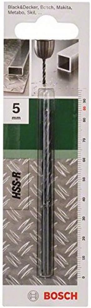 Bosch HSS-R Metal Drill Bits 5.0mm Diameter