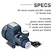 Neiko 50639 Electric Centrifugal Clear Water Pump, 1 HP