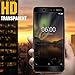 [2 Pack] Nokia 6 2018 Screen Protector, KATIAN HD Full Coverage Protector [Anti-Scratch] [Anti-Fingerprint] [No-Bubble], 9H Hardness Tempered Glass Film for Nokia 6 2018 [Black]