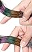 Hair Chalk Pens Set of 8 Colors -Safe for Hair & Skin, Comb, Beads, Hair Beading Tool for Braids - Add Flair of Colorful Streaks to Your Hair (Plain Colors) (Plain Colors)