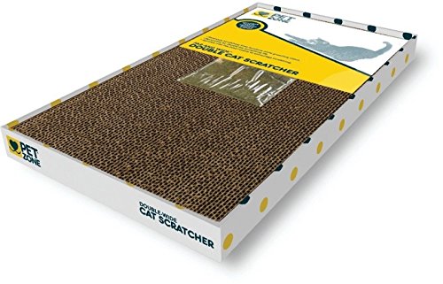 Pet Zone 1550012631 Double Wide Corrugate Cat Scratcher