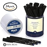 EGOIST Pens, Roller Ball Black or Blue Set, 0.5mm Smooth gel ink fine point.