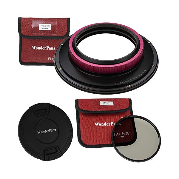 WonderPana Essential CPL-Set, Filterhalter, Objektivdeckel und 145 mm CPL-Filter, kompatibel mit Rokinon/Samyang AF 14…