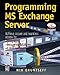 Programming MS Exchange Server by 