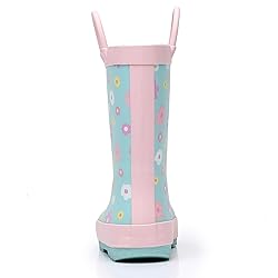 LANCDON Toddler Rain Boots for Boys and Girls