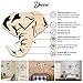 Driini Wooden Elephant Wall Clock with Light, Richly Colored Wood Face overlying a Dark Backing - Battery Operated with Silent Sweep Movement - Perfect Home Decor or Gifts for Elephant Lovers
