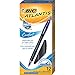 BIC Atlantis Comfort Retractable Ball Pen, Medium Point (1.0mm), Blue, 12-Count