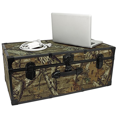 Seward Trunk Mossy Oak 30-Inch Stackable Storage Locker, Camo, One Size