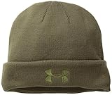 Under Armour Men's Tactical Stealth Beanie, Marine Od Green (390)/Marine Od Green, One Size