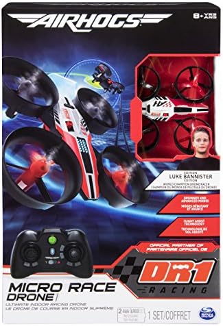 air hogs dr1 micro race drone for kids with flight assist technology