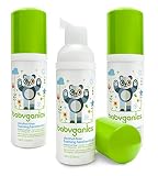 Babyganics Alcohol-Free Foaming Hand Sanitizer, Fragrance Free, On-The-Go, 50 ml (1.69-Ounce), Pump Bottle (Pack of 3)