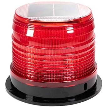 Amazon Co Jp Funks ソーラー充電式 大型 パトランプ 回転灯 産業 研究開発用品