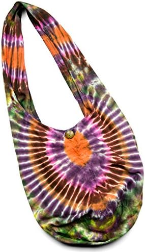 Three Cranes Gallery Women's Tie-Dye 2.0 Peddler Bag Everything-Multi