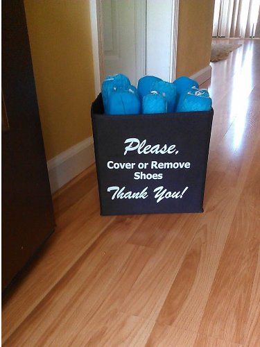 Disposable Shoe Cover Box for Realtors 