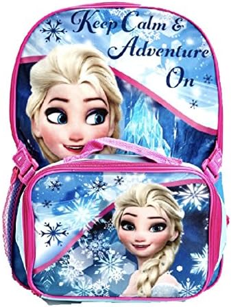 Disney's Frozen Elsa Backpack &amp; Insulated Lunch Bag