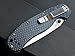 Eafengrow EF04 Folding Blade Knife D2 Blade Carbon Fiber and G10 Handle Tactical Knife Survival Camping Knives Outdoor Tool (Blue)