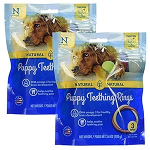 N-Bone Puppy Teething Ring Chicken Flavor