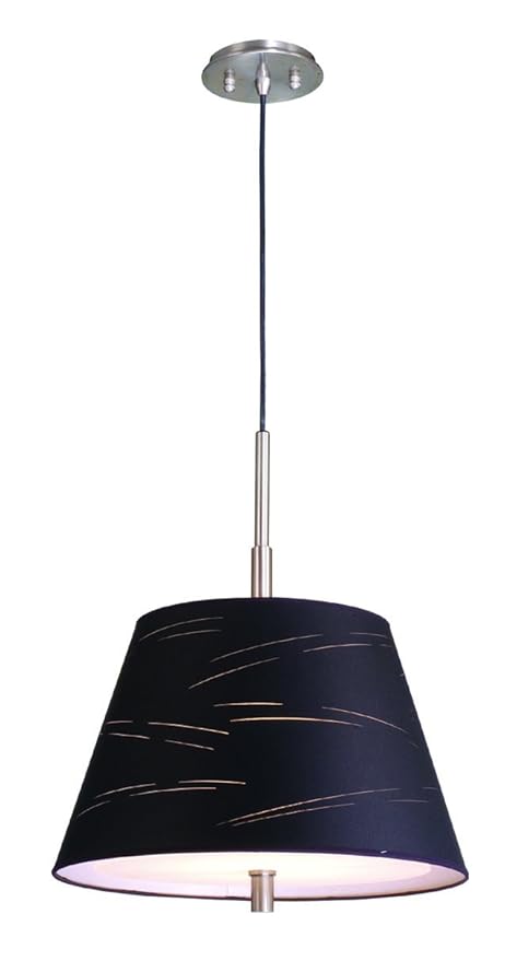 Laura Ashley Xp5003 Neville Pendant Kit Satin Nickel