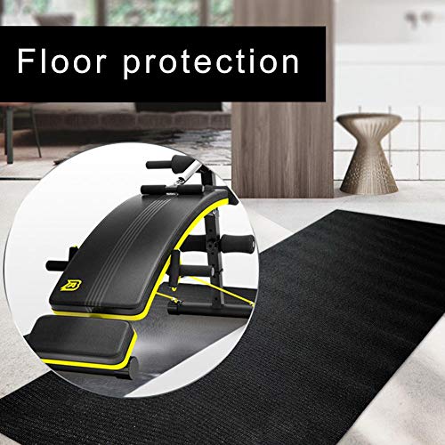 biliten Exercise Equipment Mat Multifunctional Wear-Resistant Treadmill Mat for Floors and Carpet Protection - Thumbnail 3
