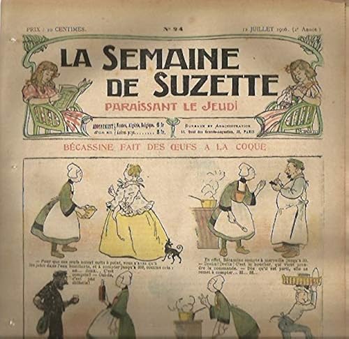 Download Bécassine fait des oeufs à la coque / SEMAINE DE SUZETTE (LA) [No 24] du 12 juillet 1906 PDF
